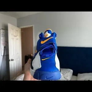 Shoes | Nike Air Barrage Mid Racer Blue Size 8 Mens | Poshmark display picture 1